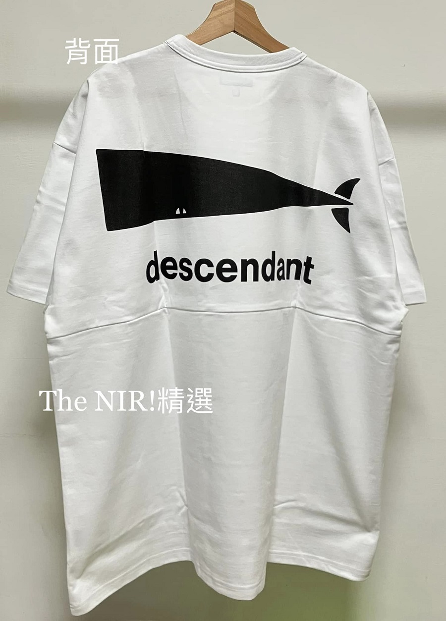 DESCENDANT Cachalot Berth SS 短t 背面大鯨魚白色– The NIR! 精選